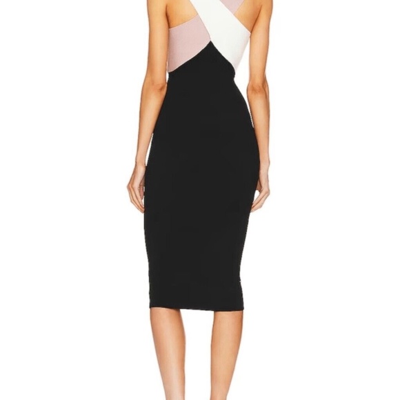 Le Superbe Drinks On You Knit Bodycon Dress Neutral Trifecta Size XS - Picture 5 of 14